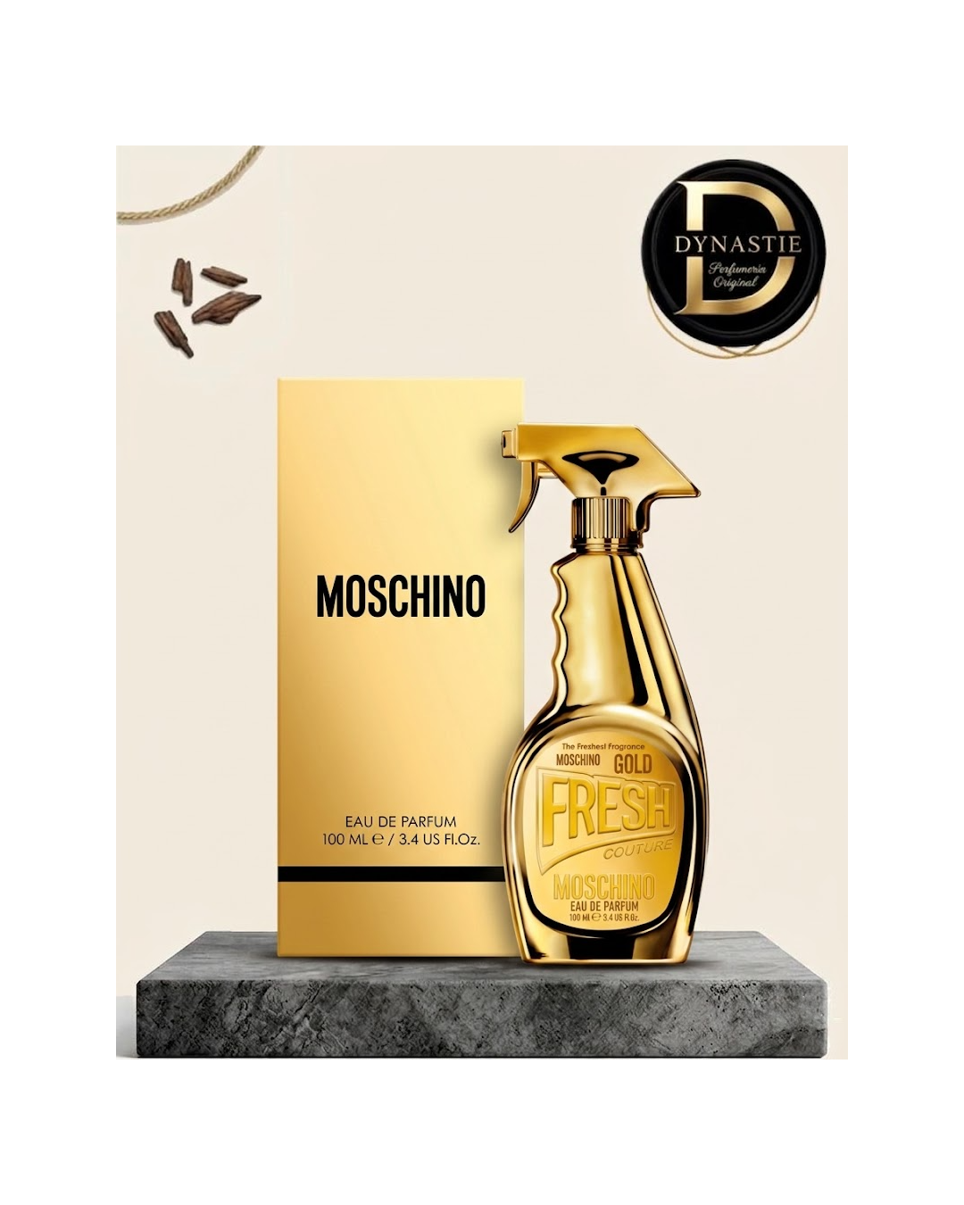 Moschino Gold Fresh Couture