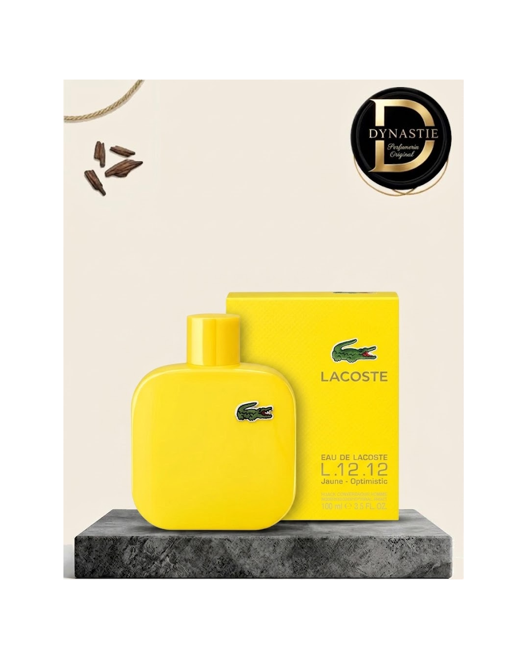 Lacoste 12.12 Jaune-Optimistic